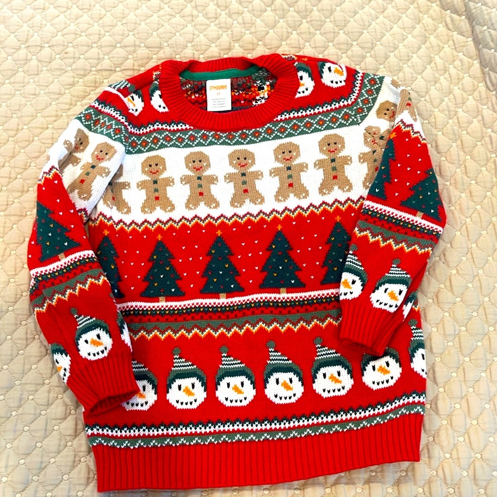 Gymboree Christmas sweater